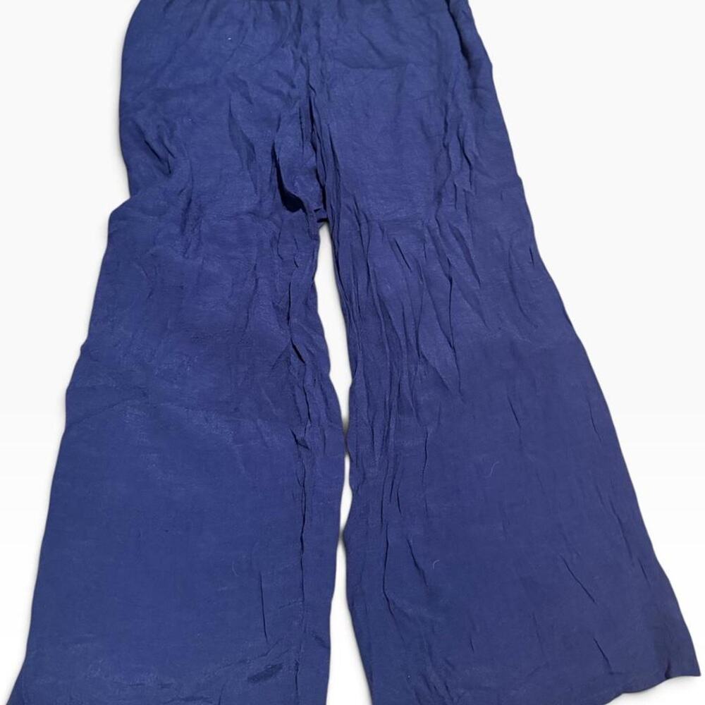 Alyx Womens Blue Pull On Pants XL Elastic Waist Fully Lined